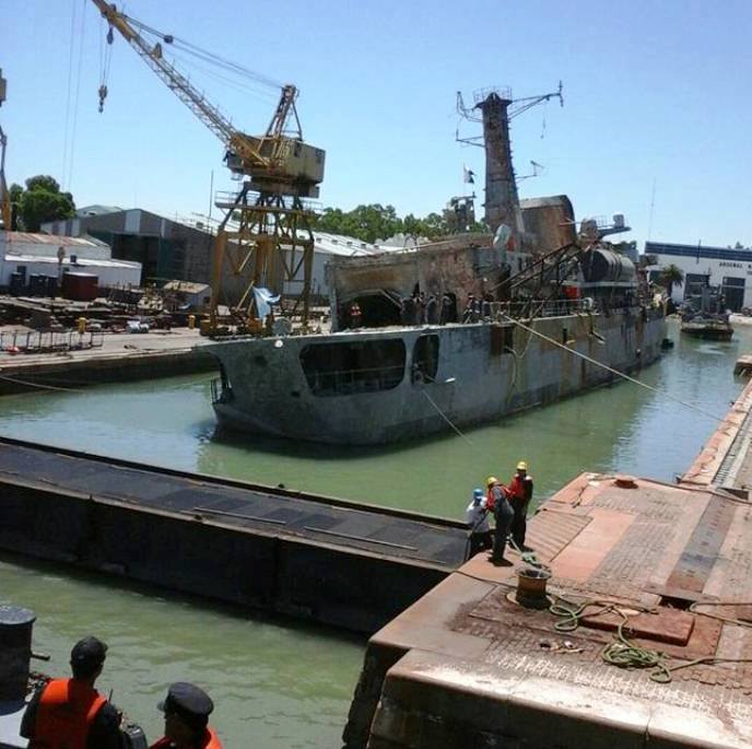 buque ARA SANTISIMA TRINIDAD